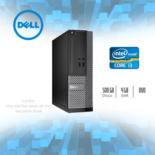Cpu Core I3 De 4° Modelo Dell
