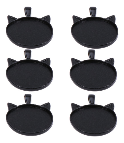 Bandejas Colgantes Con Forma De Oreja De Gato Negras, Paquet