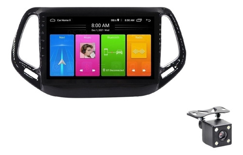 Android 10 Coche Estéreo 2g+32g Para Jeep Compass 2017-2019