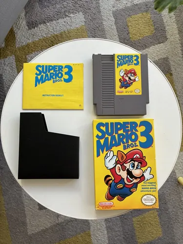 Nintendo Nes Super Mario Bros 3 Completo En Caja De Colecció