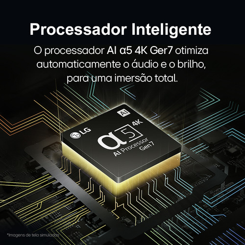 Smart Tv LG 50 4k Led Preto Ut8050psa Com Alexa