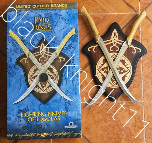 Dagas De Legolas Con Originales De United Cutlery
