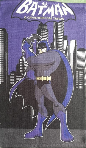 Kit 5 Toalha Batman Homem Morcego Rosto Mao Lancheira