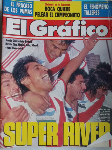 El Gráfico, N° 3758  Revista Fútbol Argentino, Cb