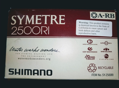 Reel Shimano Symetre 2500 Rl
