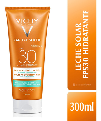 Vichy Ideal Soleil Leche Solar Familiar Fps 30 X 300ml