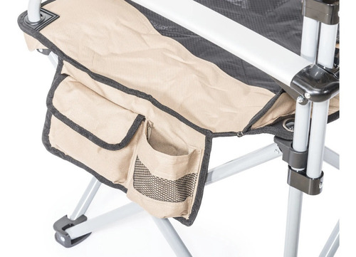 Silla De Camping Aluminio, Plegable C/bolso Arb Original