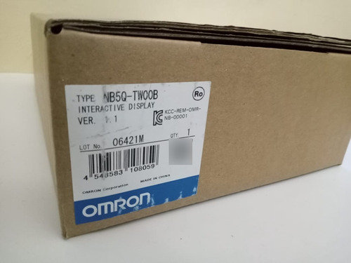 Pantalla Hmi Nb5q-tw00b Omron Tactil De 5.6 Led, Rs232c