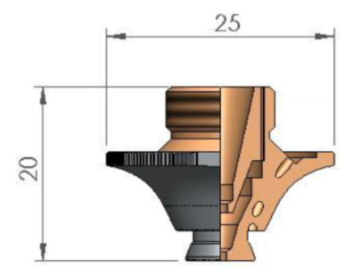 Amada Boquilla Doble D4.0w Wacs Cp
