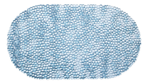 Tapete Para Baño Pvc Perlas Aqua Namaro Design Color Celeste