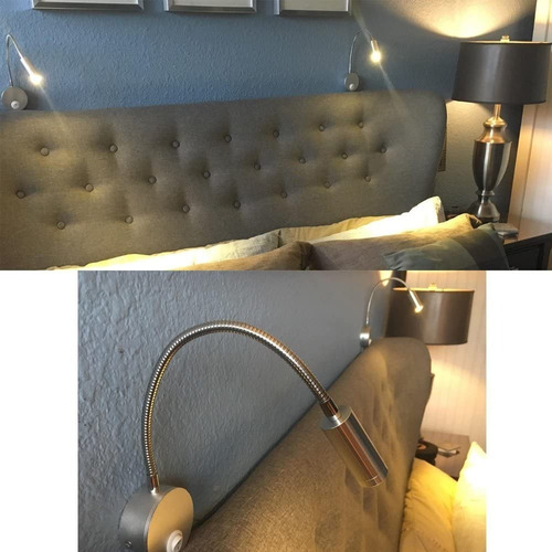 Imagen 7 de 8 de Lámpara Flexible De Pared Led