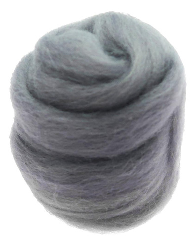 10g Fibra Material Para Artesanía Coser Gris