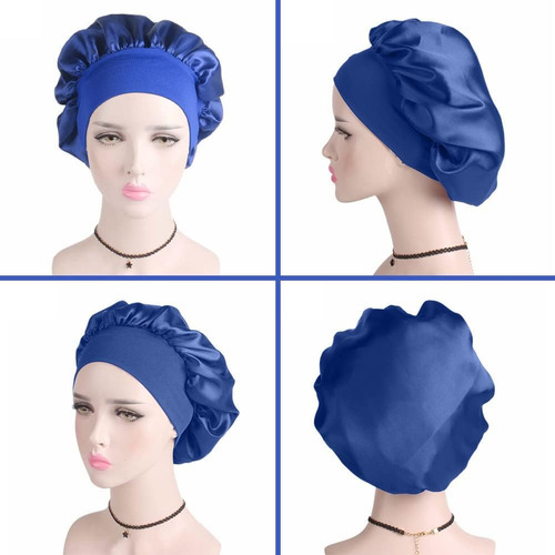 Hat Gorro Para Dormir, Gorro De Satén Con Banda Elástica