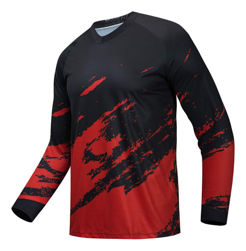 Weimostar Hombres Ciclismo Jersey Manga Larga Mtb T Shirt M.