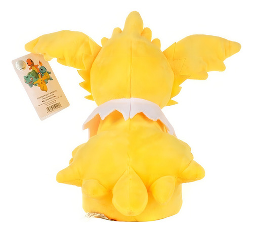 Peluche Jolteon Evolution Eevee para Nintendo Pokémon, tamaño mediano