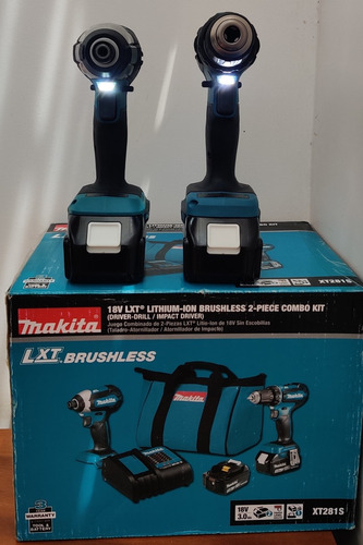 Juego Atornillador Y Taladro D Impacto Makita 18v 3 Ah Nuevo