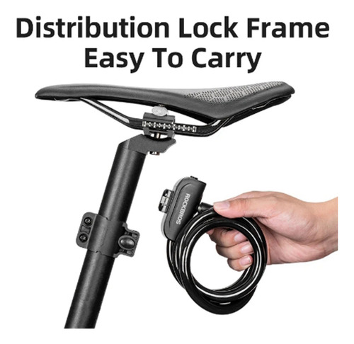 Candado Para Bicicleta Rockbros, Bicicleta De Carretera, Por