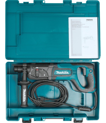Kit Rotomartillo, Esmeriladora 4 1/2 + Brocas Cincel 17 Pza