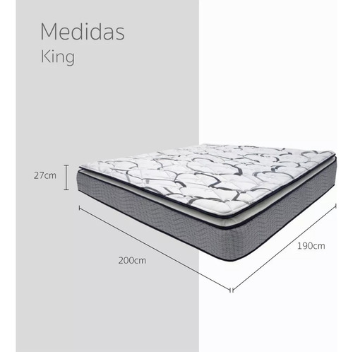 Colchon King Size Restonic Luxury