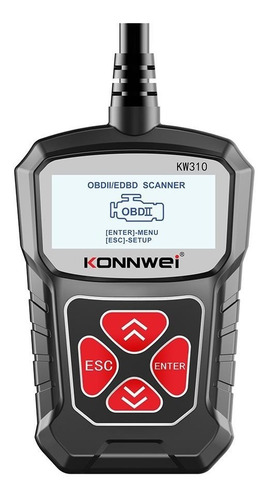 Imagen 3 de 10 de Escaner Auto Obd2 Konnwei Kw310 Diagnostico 21import