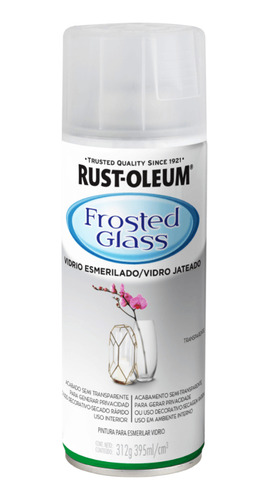 Aerosol Pintura Vidrio Esmerilado Frosted Glass Rust Oleum