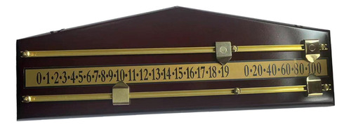 Tablero De Puntuación De Billar Inglés, Integrador De,