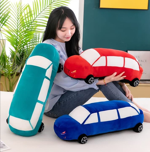 Juguete Peluche Suave Automóvil Almohada Diseño Dibujos Anim