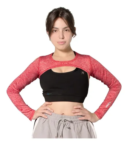 Top Blusa Deportiva Gym Manga Larga Nemi.fit