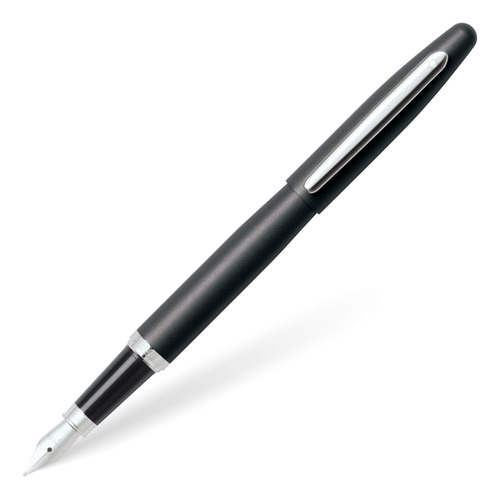 Sheaffer Pluma Vfm Pavo Real Azul Negro Mate