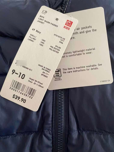 Uniqlo Originales Para Chicos. Niño Y Niña.