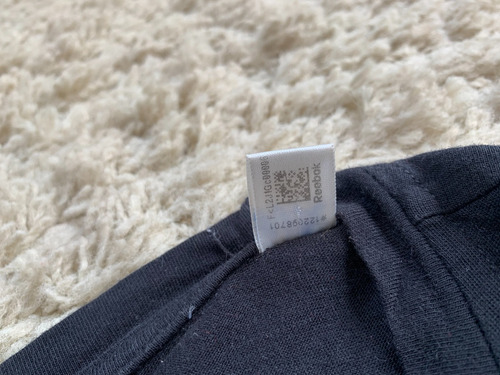 Camiseta Reebok 1895 Preta Importada Tamanho M Ótimo Estado!