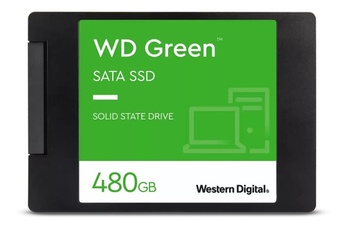 Wd Ssd 480gb Green 2.5in Sata Wds480g3g0a