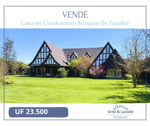 Se Vende Casa En Condominio Bosques De Zapallar, Curico
