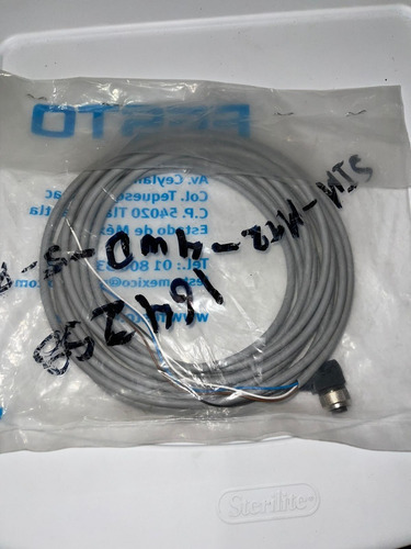 Cable De Conexión, Marca: Festo, Modelo: Sim-mt2-4wd-5 Pu (Usado)