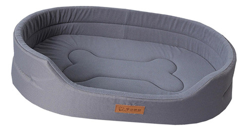 Fs Cama Ovalada Para Cachorros, Cama Lavable Para Gris L