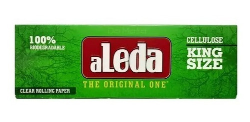 2 Caixas De Celulose Aleda King Size Tabacaria Atacado Seda
