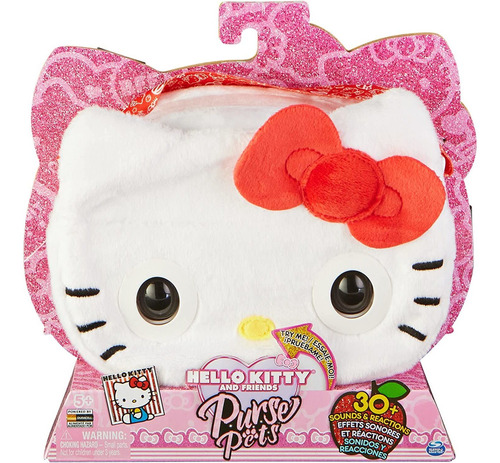 Purse Pets Bolsa Interactiva Para Niñas Hello Kitty