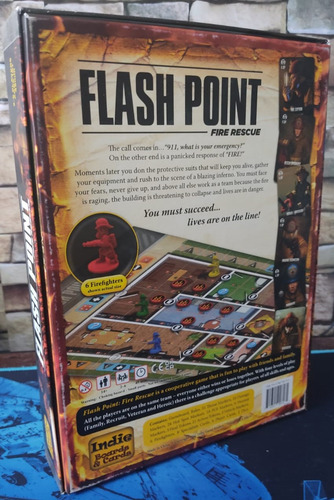 Flash Point Fire Rescue - Juego De Mesa (Usado)