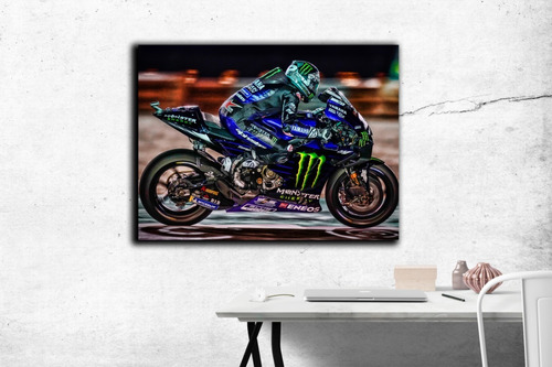 Cuadro Decorativo Moderno Valentino Rossi Listo Para Colgar