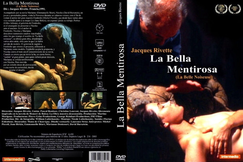 La Bella Mentirosa- Michel Piccoli- Jane Birkin- Pintura Dvd