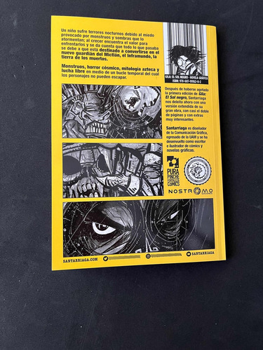 Gila: El Sol Negro Novela Gráfica Mexicana De Santarriaga