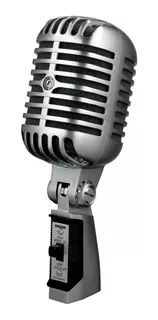 Micrófono Shure 55SH Series II Dinámico Cardioide color plateado