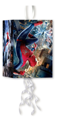 Combo Hombre Araña - Spiderman - Piñata Cartel Banderín