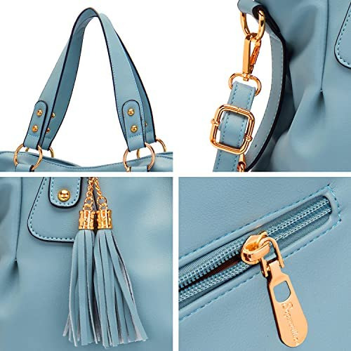 Soperwillton Bolso De Moda Para Mujer Bolso De Hombro Asa Su