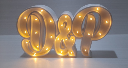 Nombre Luminoso 15 Cm Polyfan Personalizado Luz Tu Nombre
