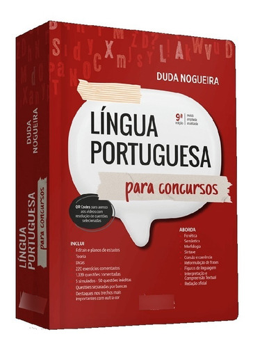 Lingua Portuguesa Para Concursos - Nogueira - Ultima Edição