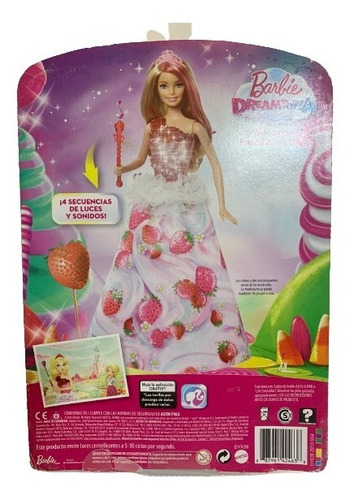 Barbie Dreamtopia Villa Caramelo Princesa Luces Y Sonido 4se (Usado)