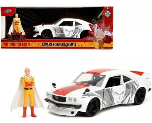 1.24 Saitama & 1974 Mazda Rx-3 Jada One Punch Man