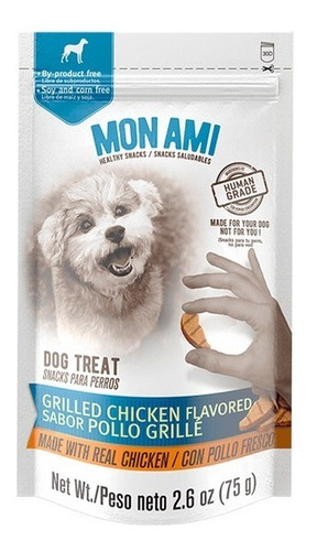 Golosinas Perros Mon Ami Snack Pollo Grille 75gr