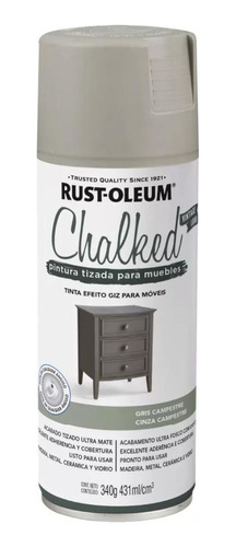 Aerosol Mate Rust Oleum Chalked 340cc Pintura Tizada Muebles